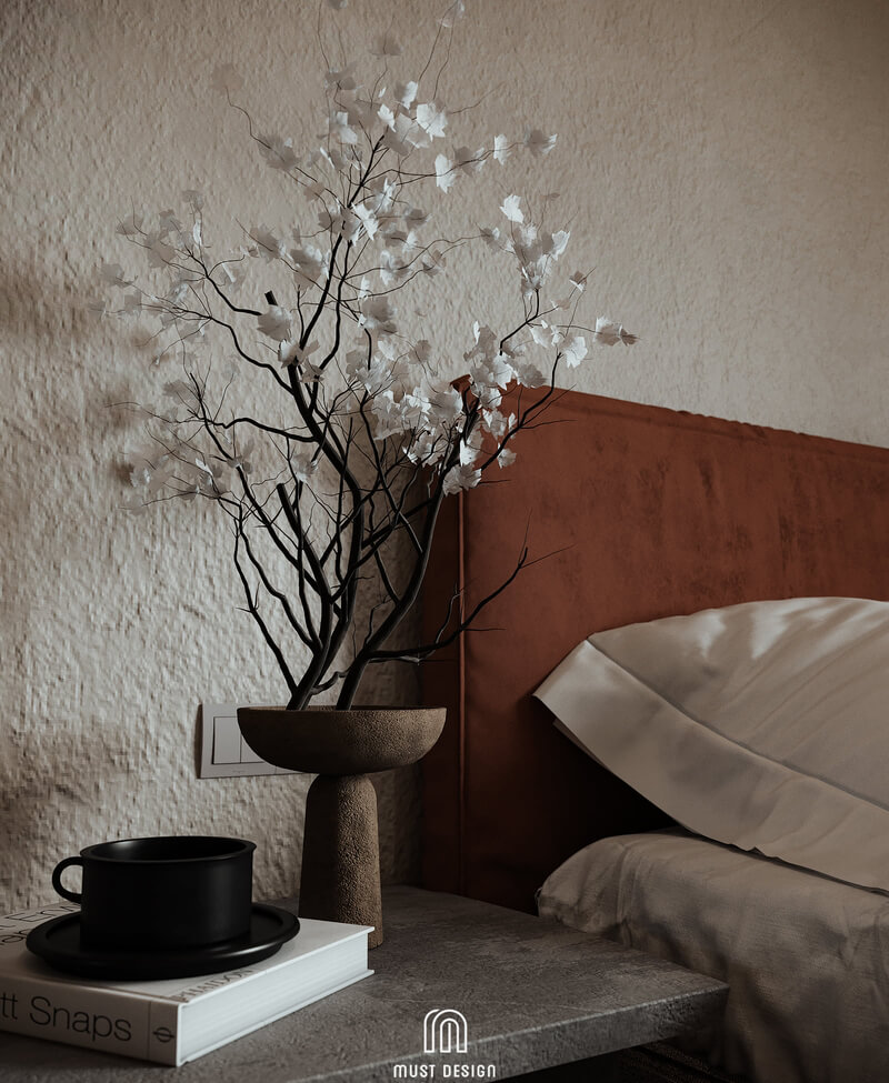  3D Homestay Wabi- Sabi Interior by Hoang Duong