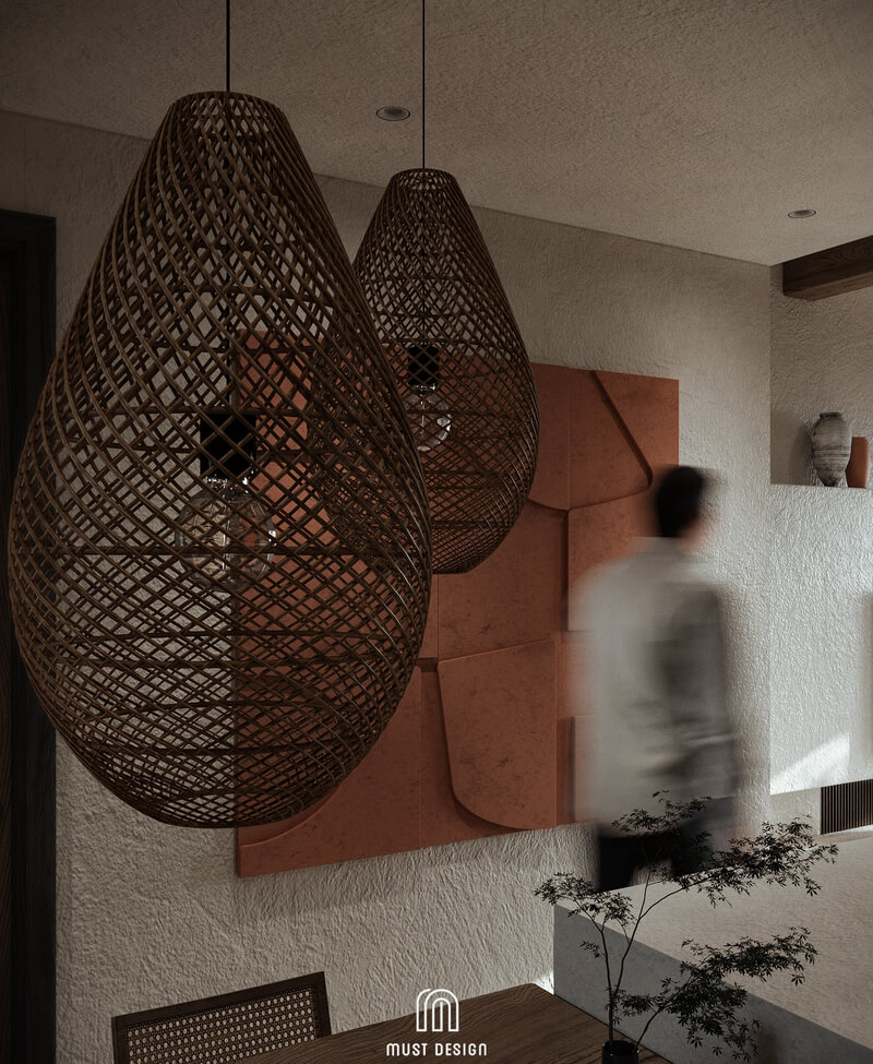  3D Homestay Wabi- Sabi Interior by Hoang Duong