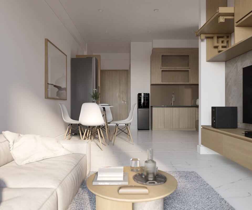  Apartment Interior Model By Thanh Nguyen