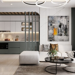  Apartment Interior Model By Nguyen Huu Cong 