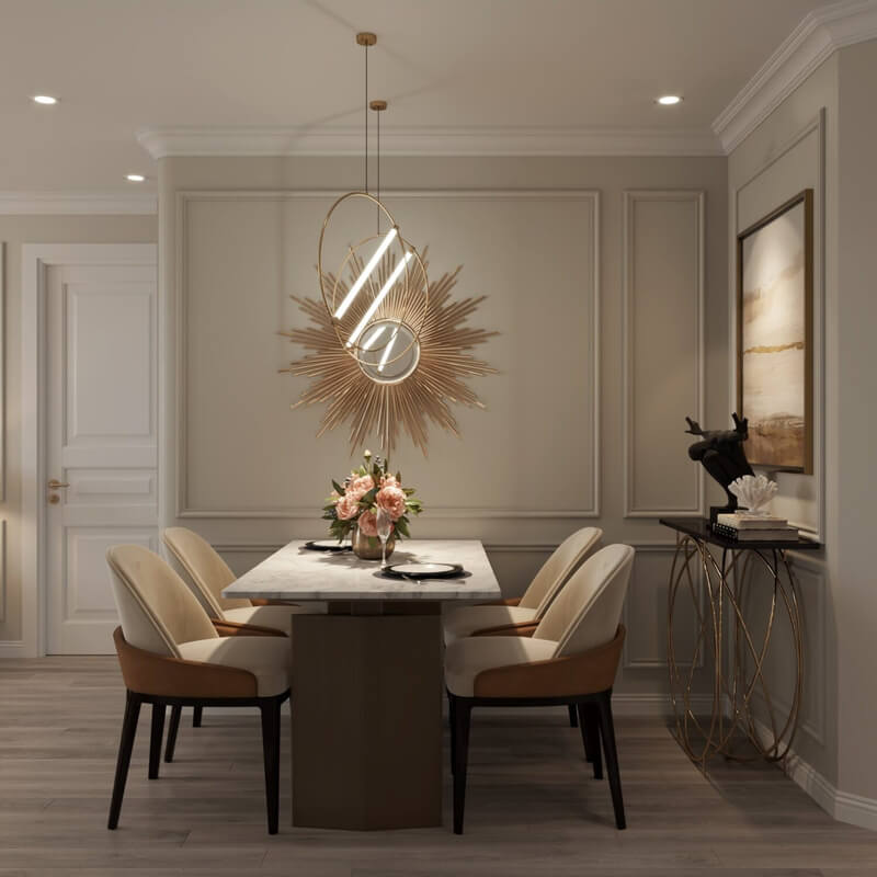  Living Room- Kitchen Interior by Bao Yen