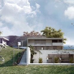 3D Exterior Casa Brasil Scene File 3dsmax  