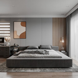  Bedroom Interior Model by Hoang Dung 
