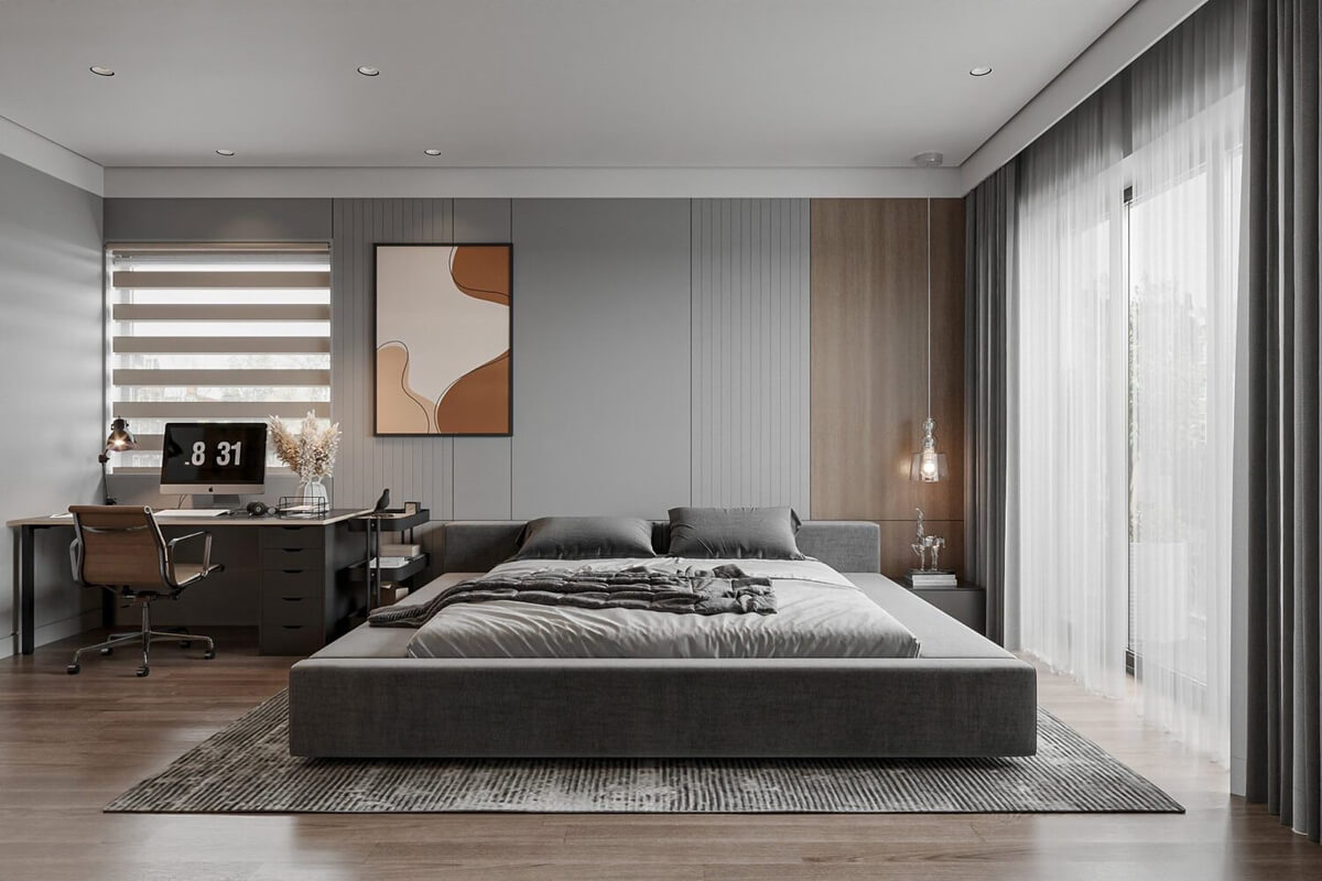  Bedroom Interior Model by Hoang Dung