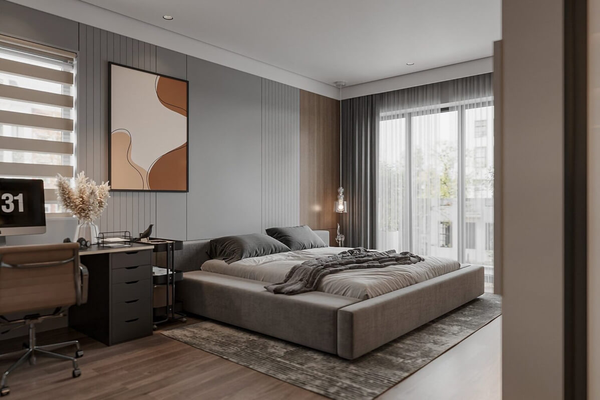  Bedroom Interior Model by Hoang Dung