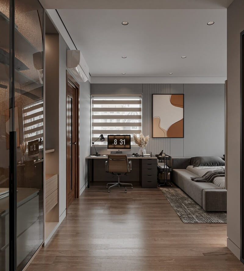  Bedroom Interior Model by Hoang Dung