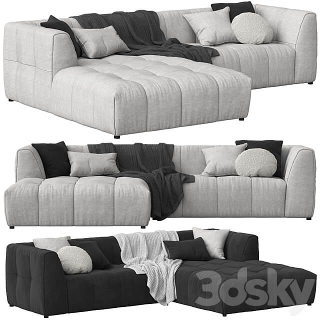 Globewest Sydney Slouch Sofa2 3D Models