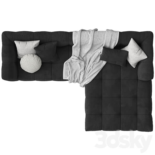 Globewest Sydney Slouch Sofa2 3D Models