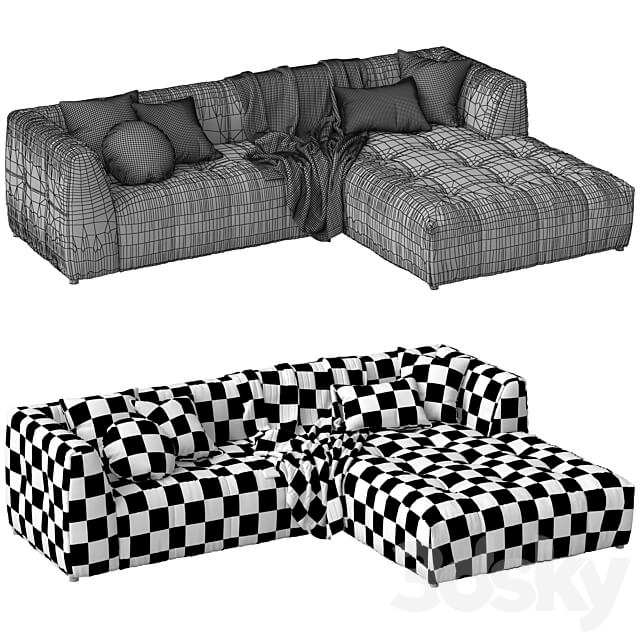 Globewest Sydney Slouch Sofa2 3D Models