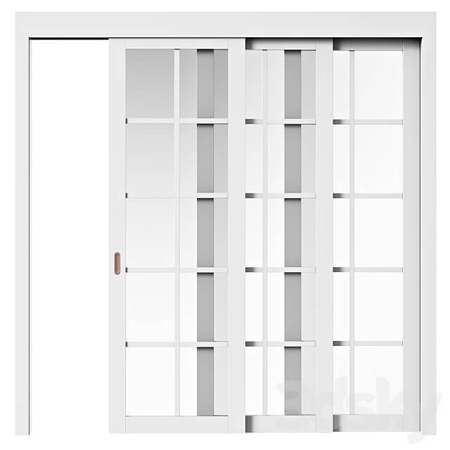 Volhovec NEO sliding doors 3D Models