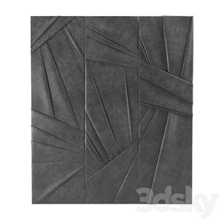 Soft wall panels MP15 3D Models 