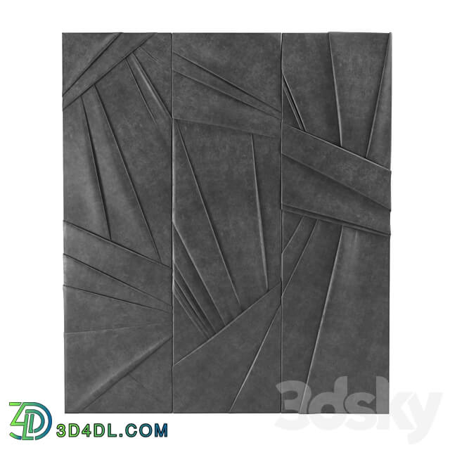 Soft wall panels MP15 3D Models