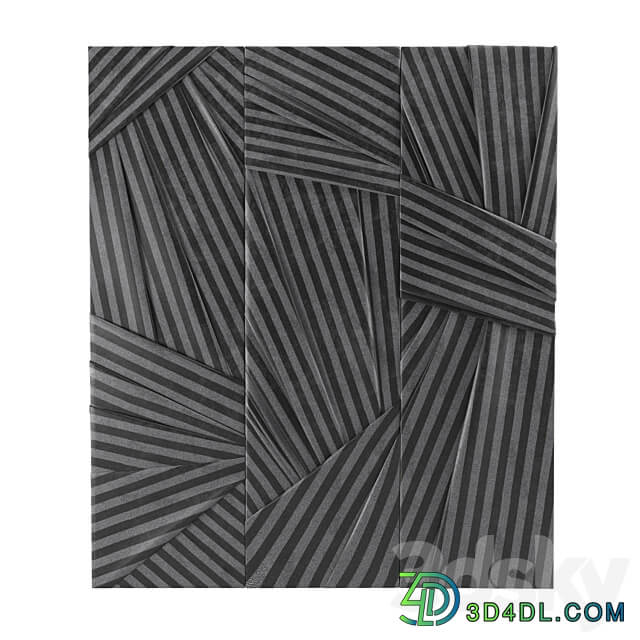 Soft wall panels MP15 3D Models