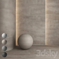 Decorative plaster 27 Stone 3D Models 