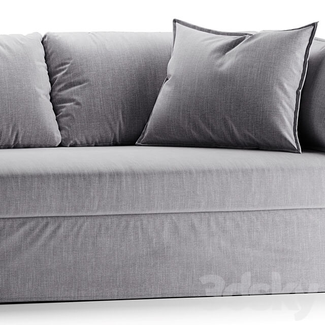 Meridiani Fox sofa 3D Models