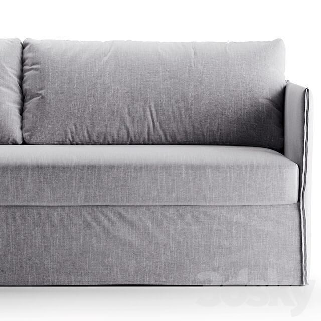 Meridiani Fox sofa 3D Models
