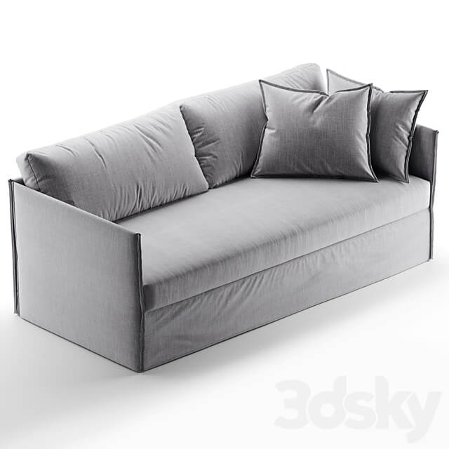 Meridiani Fox sofa 3D Models