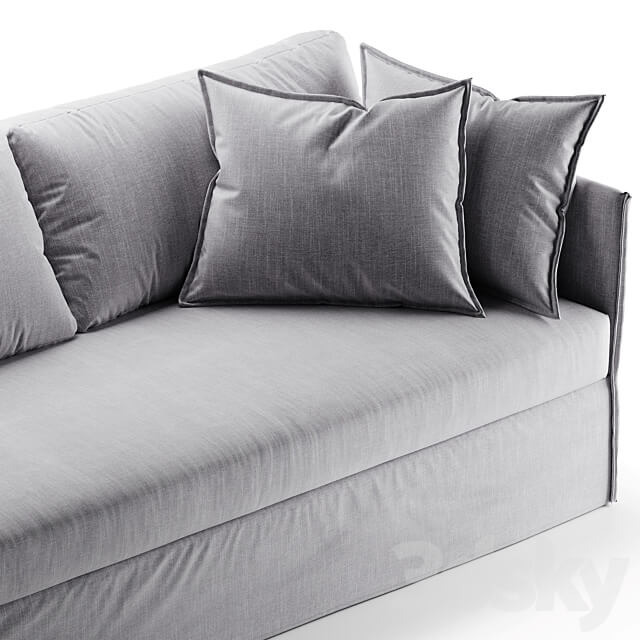 Meridiani Fox sofa 3D Models