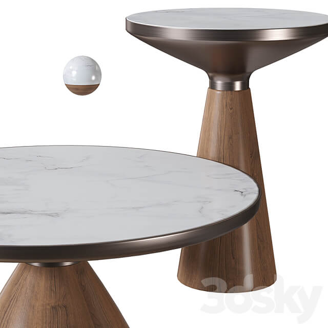 Vaso Wood L Coffee table from SKANDI FURNITURE 3D Models