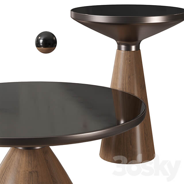 Vaso Wood L Coffee table from SKANDI FURNITURE 3D Models