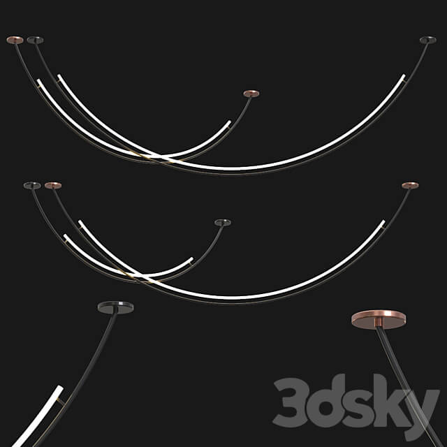 LIANNA LAMPATRON Pendant light 3D Models