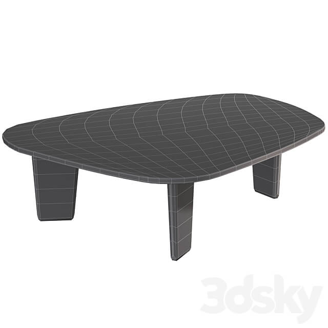coffee table Dolmena by Laredoute 3D Models