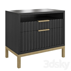 Nightstand Eliza Sideboard Chest of drawer 3D Models 