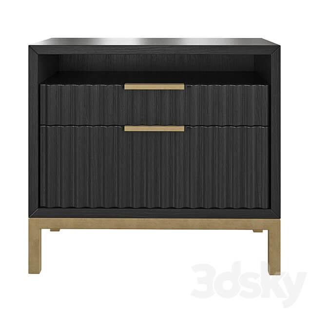 Nightstand Eliza Sideboard Chest of drawer 3D Models
