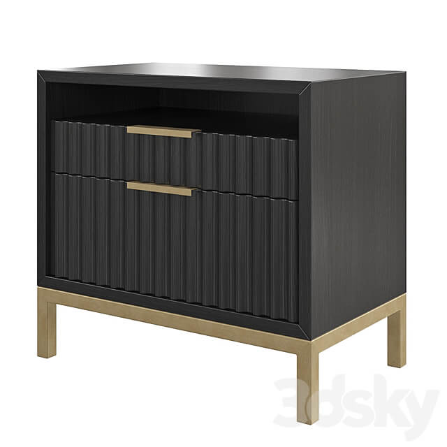 Nightstand Eliza Sideboard Chest of drawer 3D Models