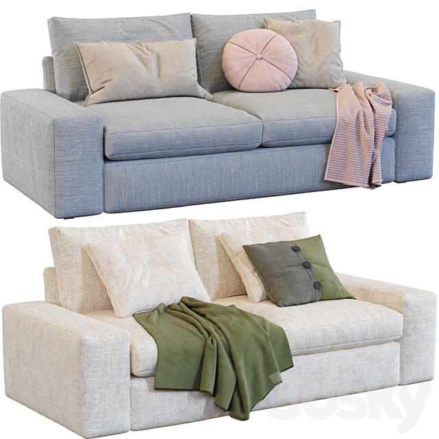 Sofa Kivik By Ikea 3D Models