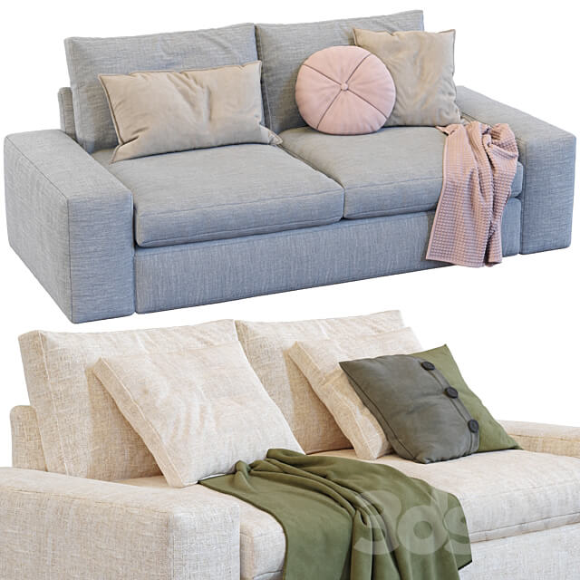 Sofa Kivik By Ikea 3D Models