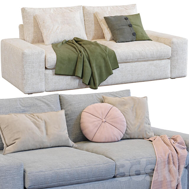 Sofa Kivik By Ikea 3D Models