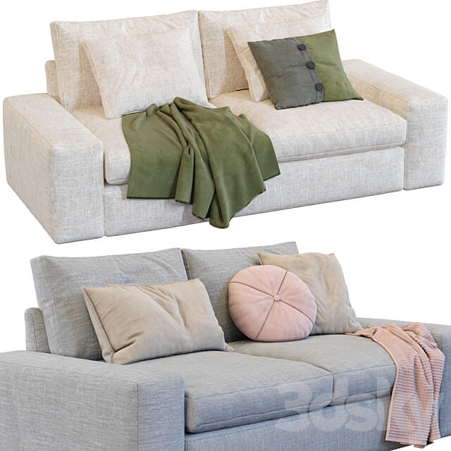 Sofa Kivik By Ikea 3D Models