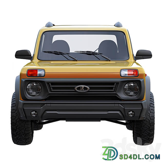 Lada Niva Bronto 4x4 3D Models