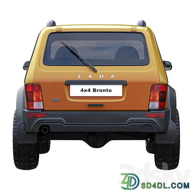 Lada Niva Bronto 4x4 3D Models