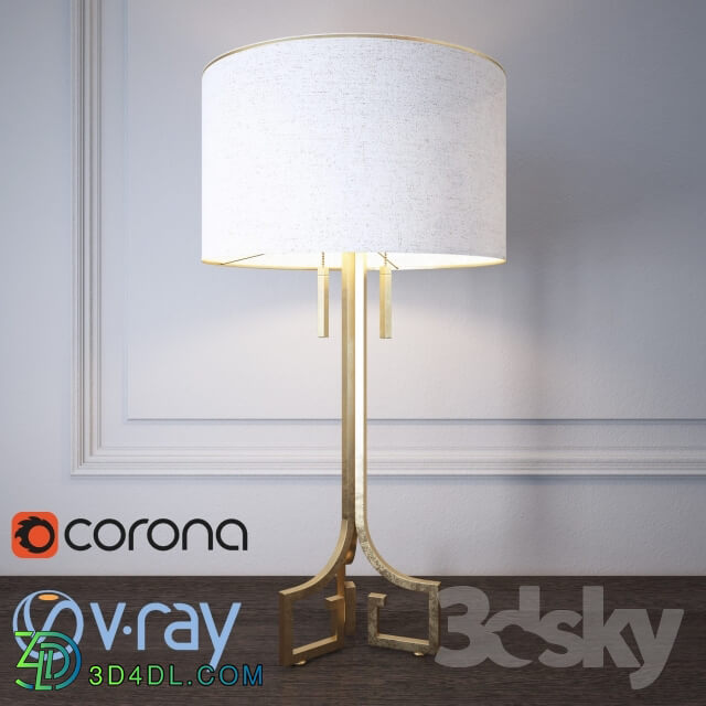 Regina Andrew Design Le Chic Golden Table Lamp