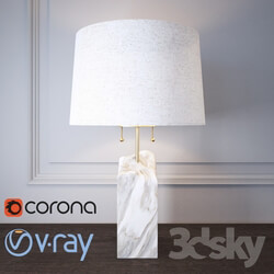 Regina Andrew Design Raw Alabaster Lamp 