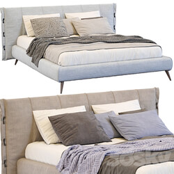 Cuff Bed By Bonaldo Bed 3D Models 