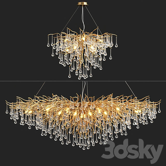 Marian chandeliers collections Pendant light 3D Models