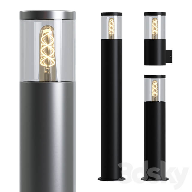 Lucide Fedor Bollard Light 3D Models