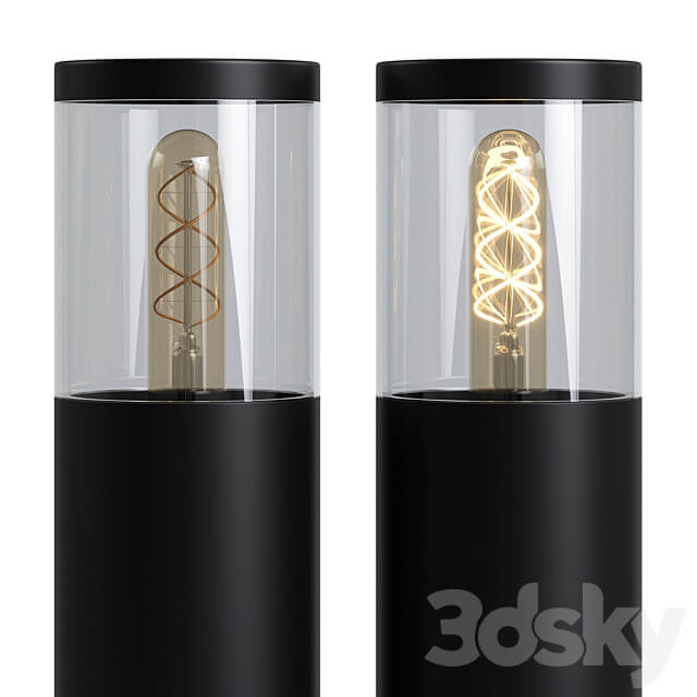 Lucide Fedor Bollard Light 3D Models
