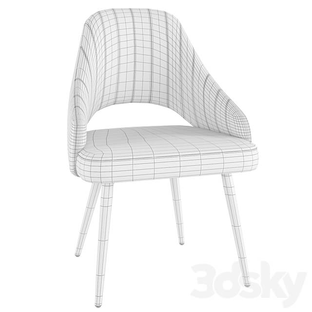 Armchair Fantine LS 3D Models