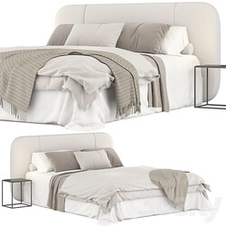 Flou olivier bed Bed 3D Models 