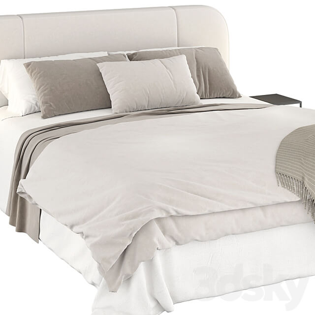 Flou olivier bed Bed 3D Models