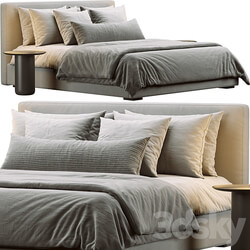 RH Modena Bed Bed 3D Models 