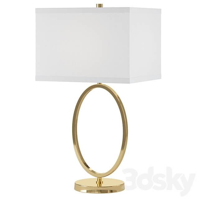 Griswalde 54cm Table Lamp 3D Models