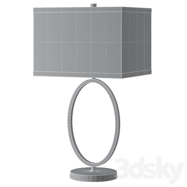 Griswalde 54cm Table Lamp 3D Models