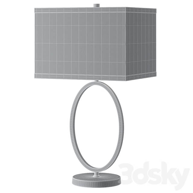 Griswalde 54cm Table Lamp 3D Models