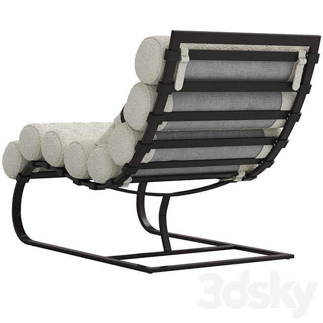 Coco Republic La Croix Chaise Arm chair 3D Models
