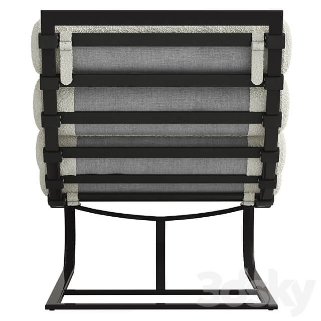 Coco Republic La Croix Chaise Arm chair 3D Models